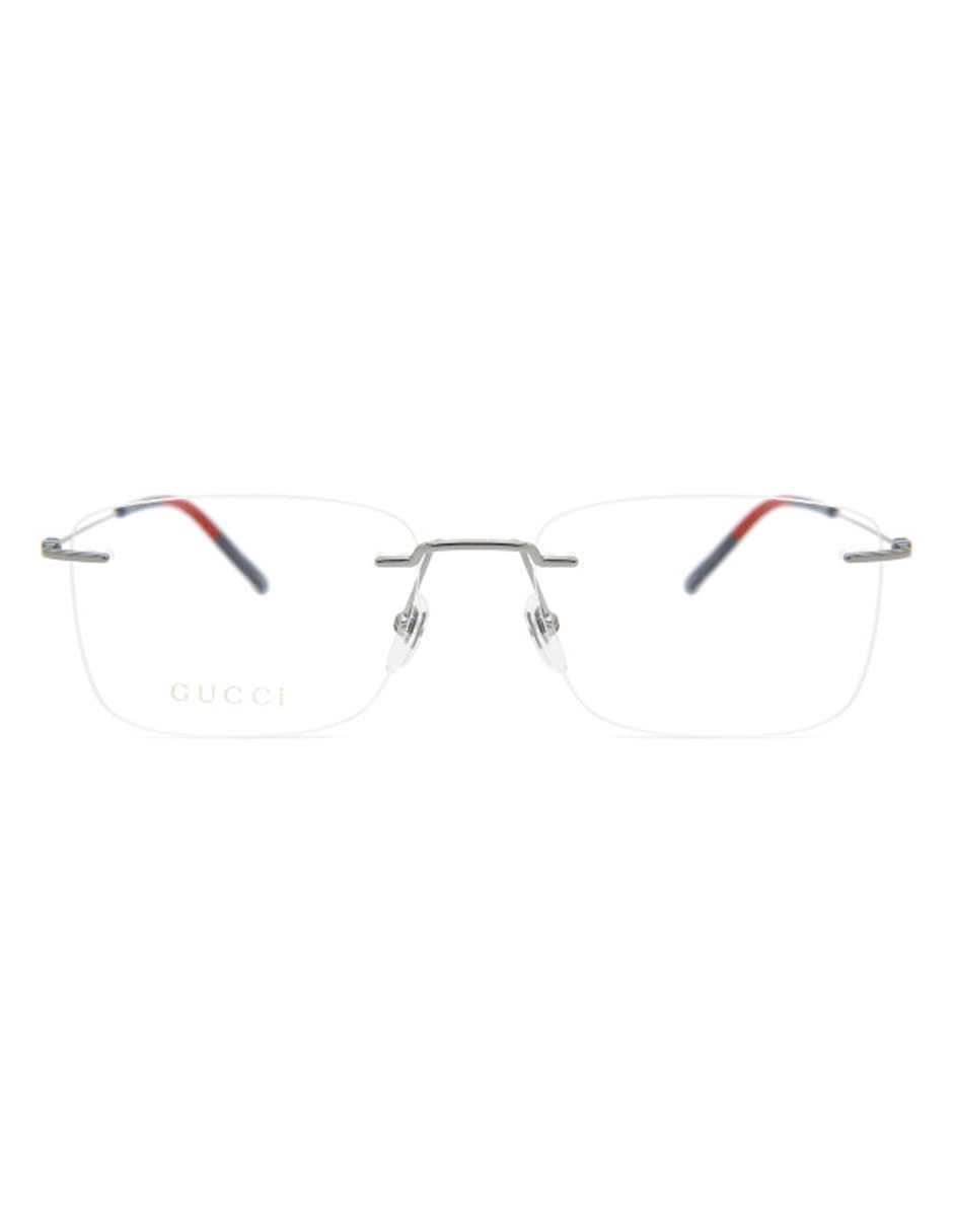 ARMAZON OFTALMICO GUCCI GG0399O 003 56MM PLATEADO