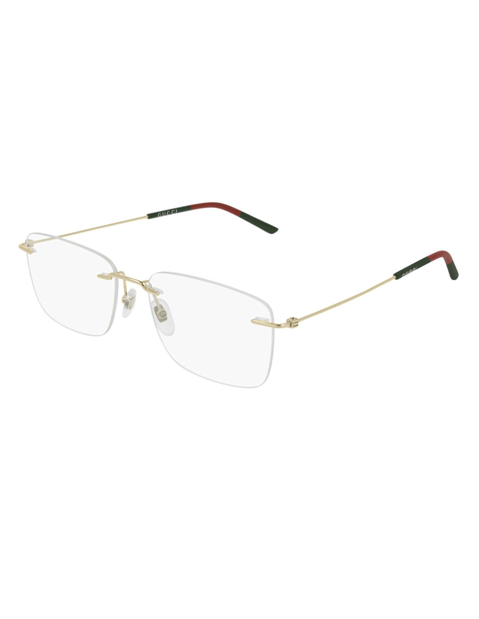 ARMAZON OFTALMICO GUCCI GG0399O 004 56MM PLATEADO