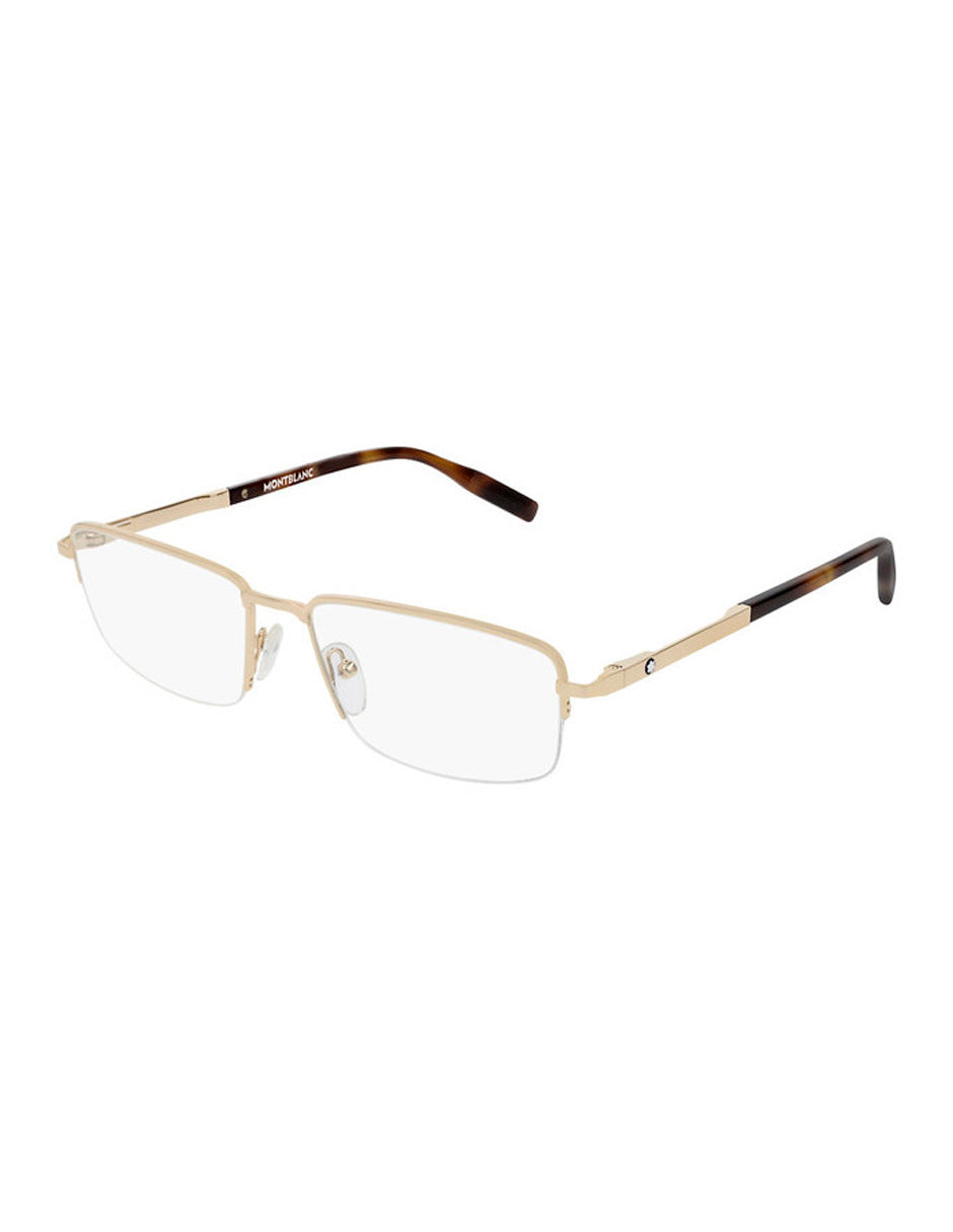 ARMAZON OFTALMICO MONT BLANC MB0020O 003 56MM DORADO