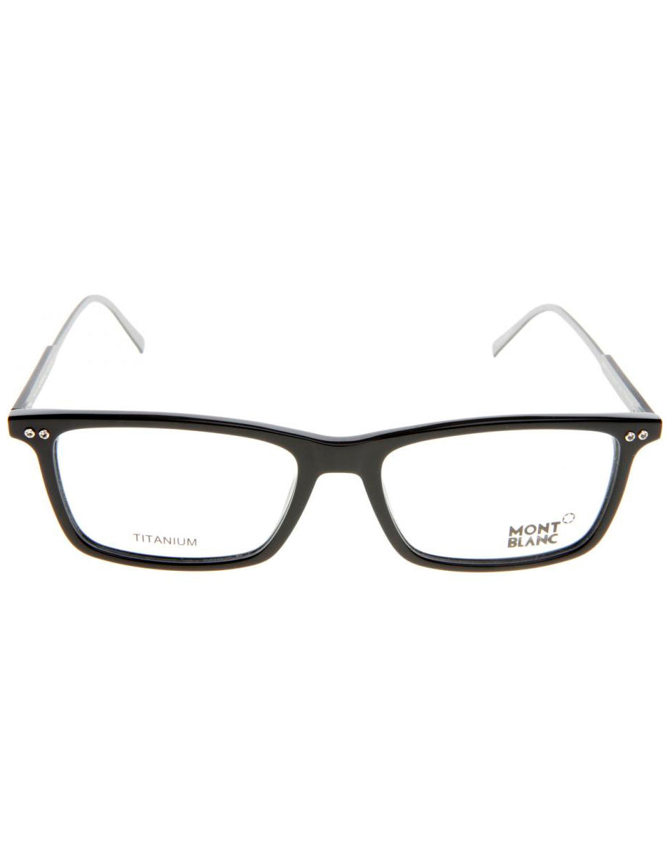 ARMAZON OFTALMICO MONT BLANC MB0615F 001 55MM NEGRO