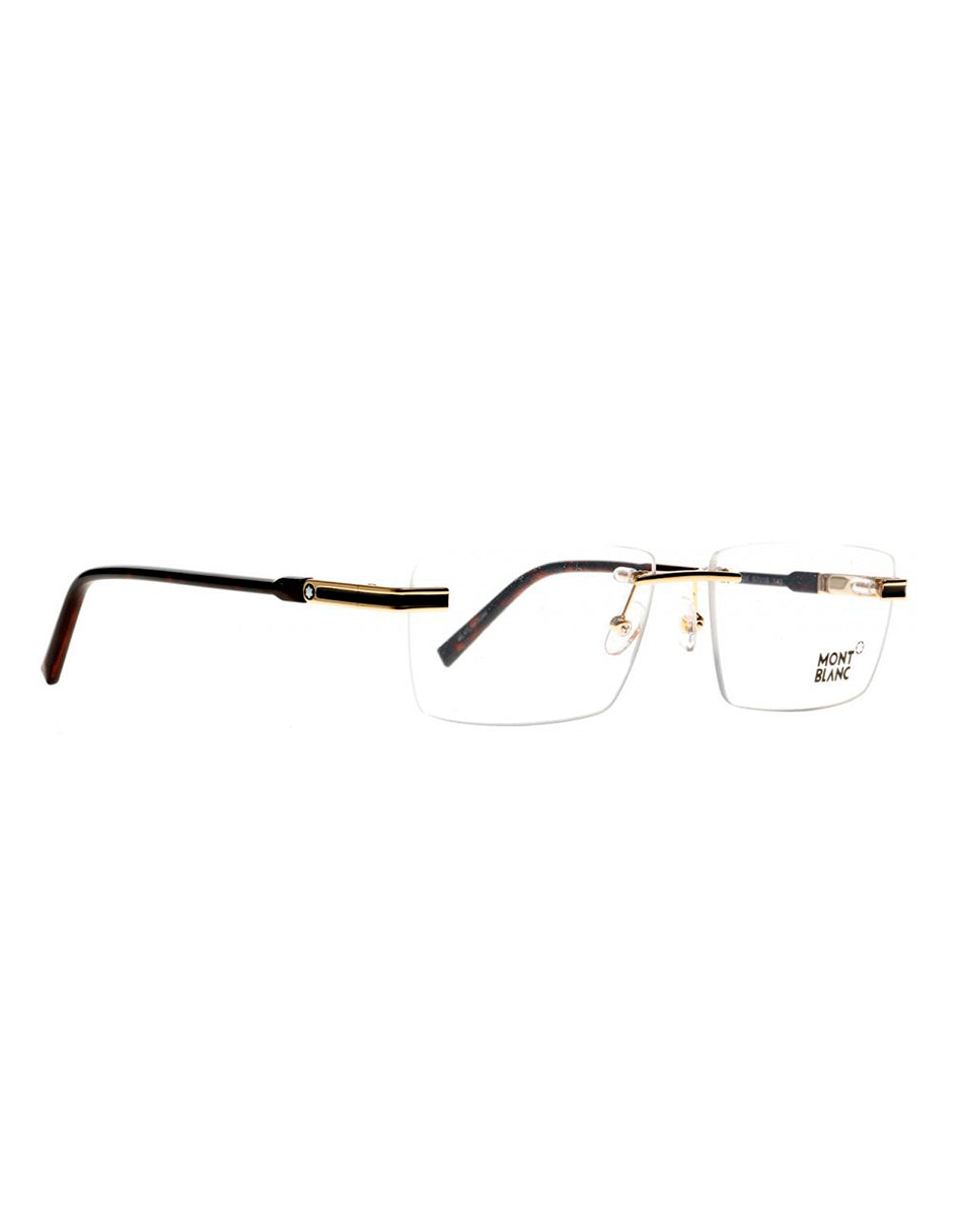 ARMAZON OFTALMICO MONT BLANC MB0692 028 57MM ORO