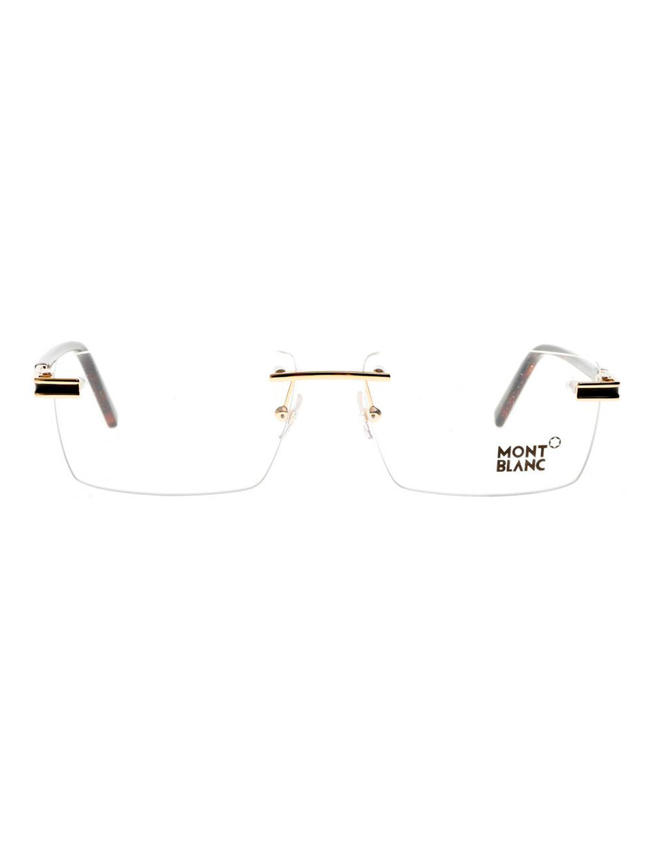 ARMAZON OFTALMICO MONT BLANC MB0692 028 57MM ORO