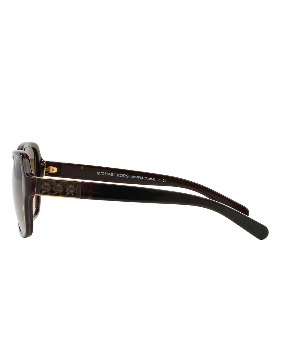 LENTES DE SOL MICHAEL KORS MK6013 301913 SINGLE 57MM CAFE/GRIS