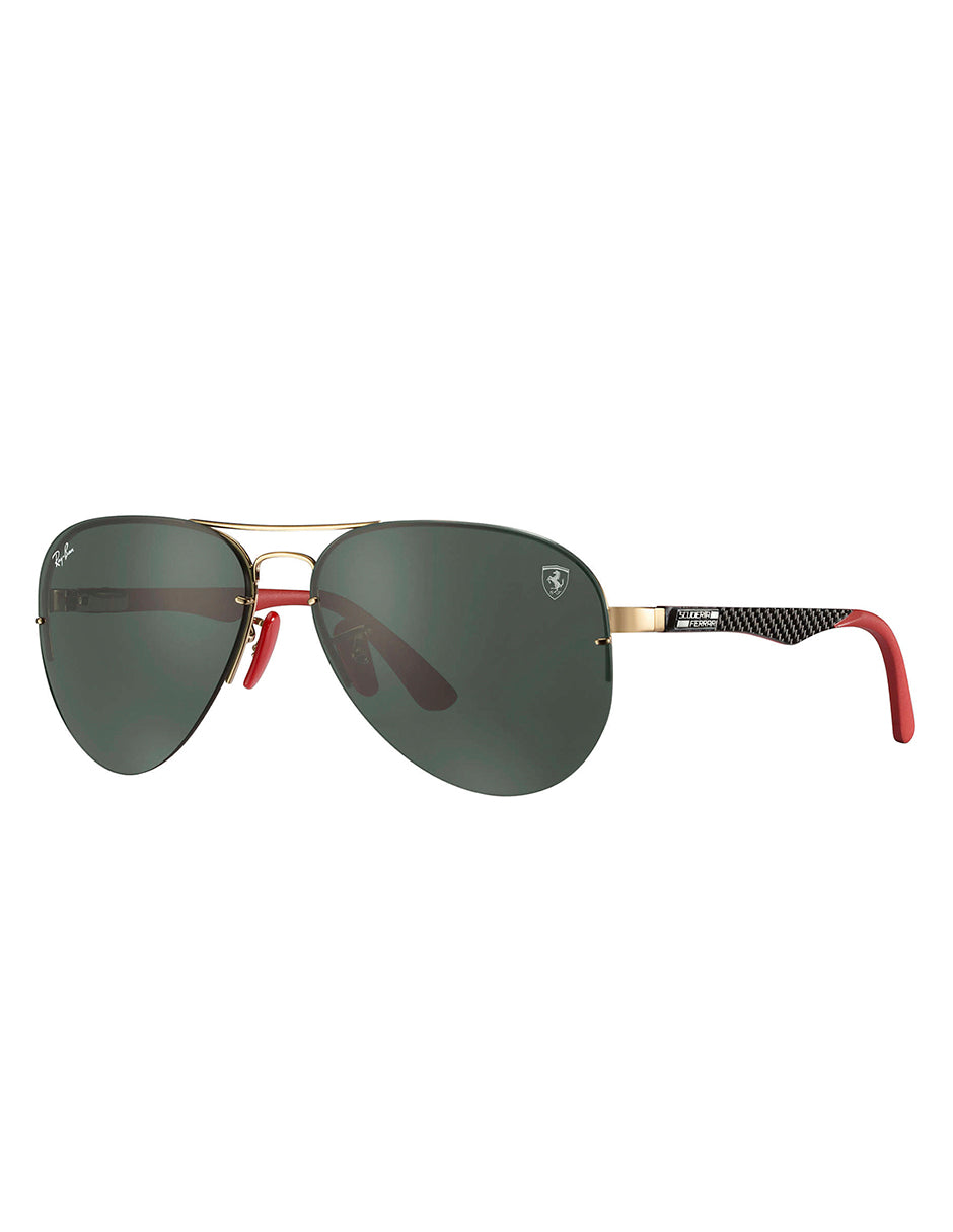 LENTES DE SOL RAY BAN FERRARI RB3460M F00871 59MM G15 ROJO/DORADO