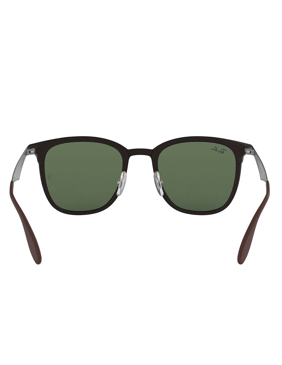 LENTE DE SOL RAY BAN RB4278 6285/A7 51MM CAFE/VERDE ESPEJO DEGRADADO