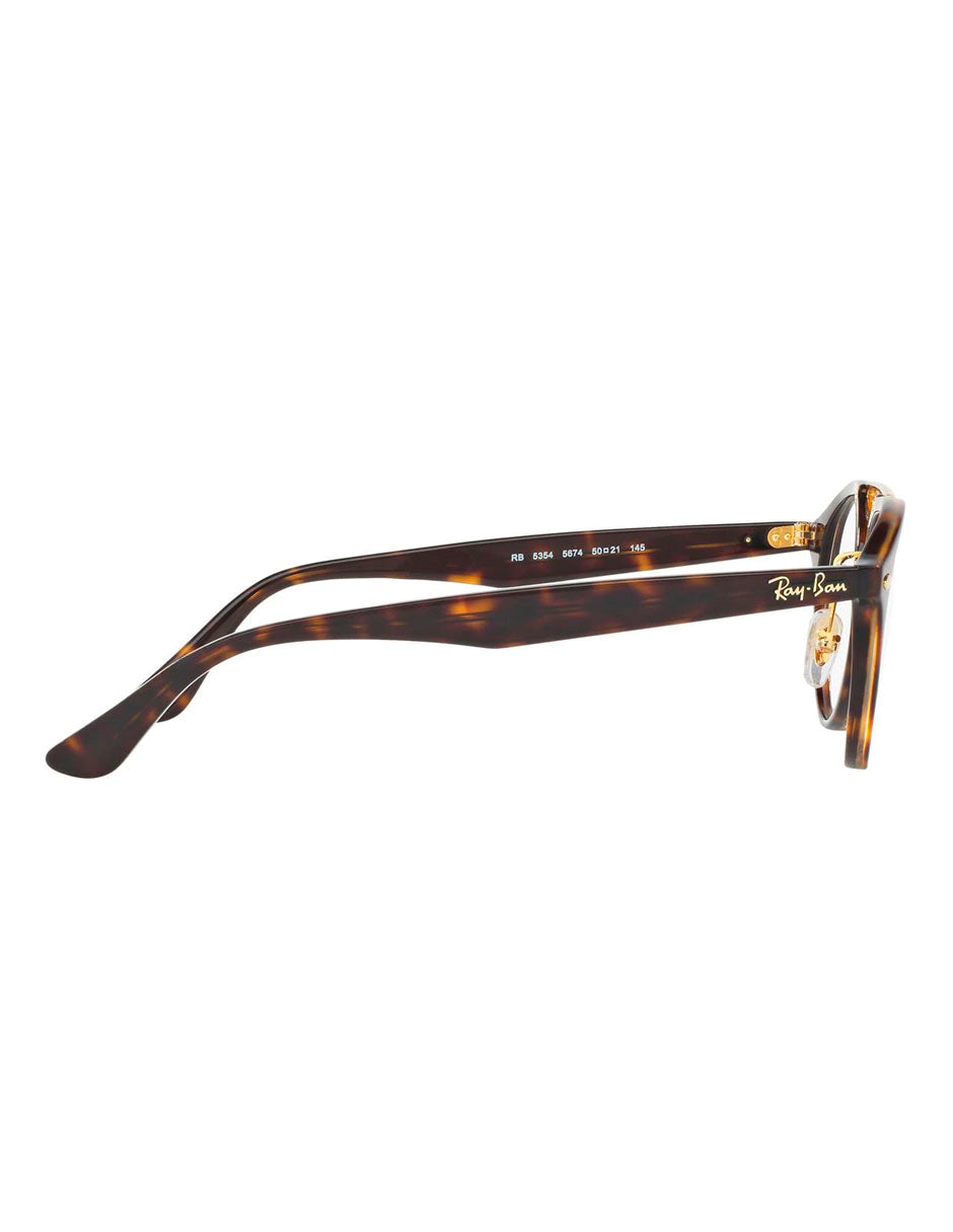 ARMAZON OFTALMICO RAY BAN RB5354 5674 50MM CAFE