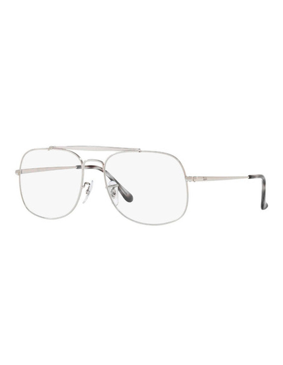 ARMAZON OFTALMICO RAY BAN GENERAL RB6389 2501 57MM PLATA