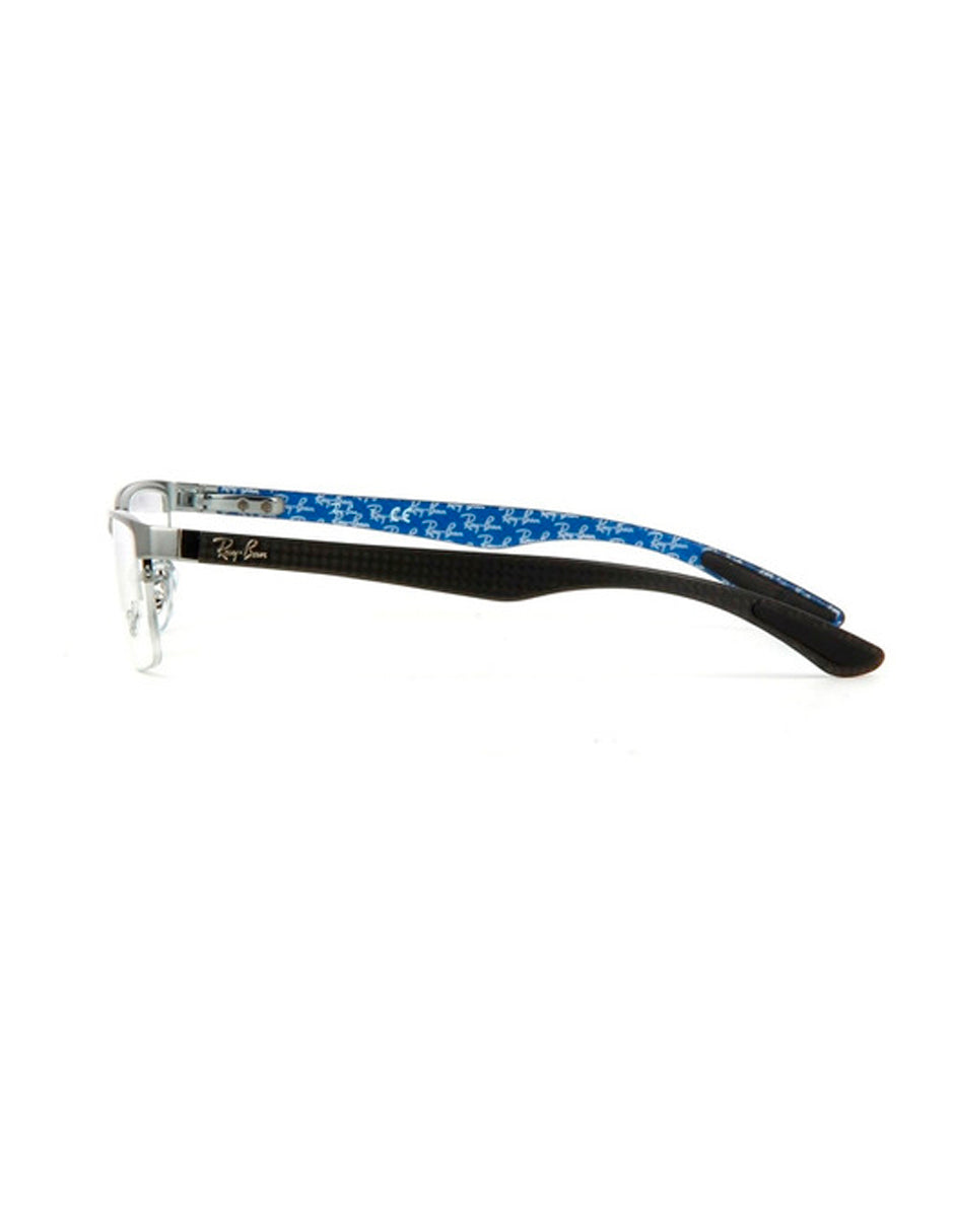 ARMAZON OFTALMICO FIBRA DE CARBONO RAY BAN RB8412 2502 52MM AZUL
