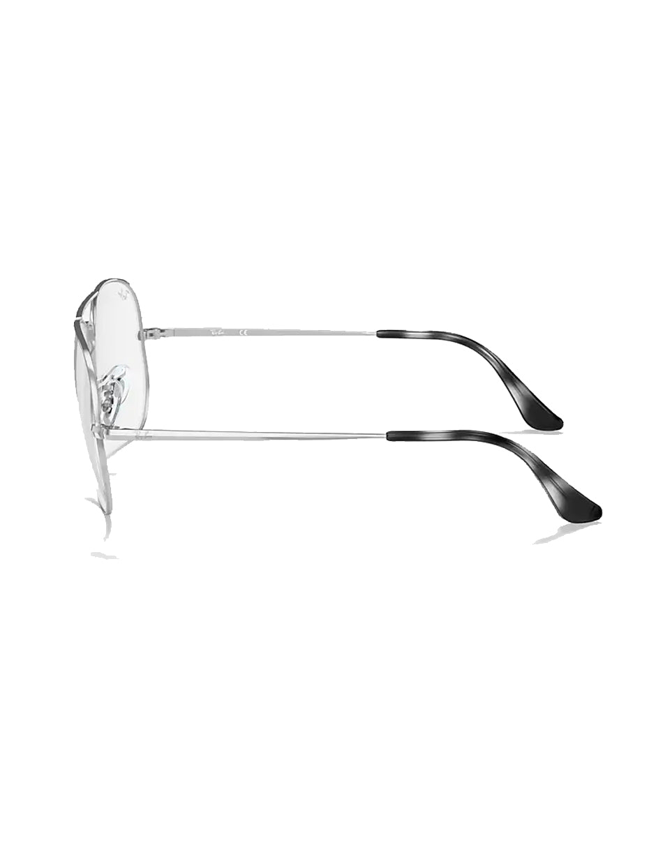 ARMAZON OFTALMICO RAY BAN AVIADOR RB6489 2501 58MM PLATA