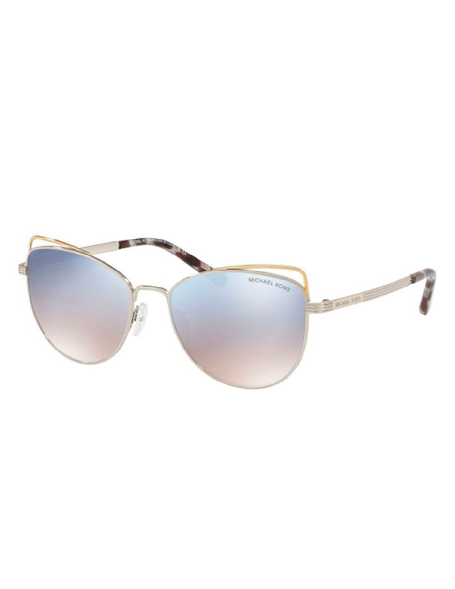 LENTES DE SOL MICHAEL KORS MK1035 11537B 55-17 PLATEADO
