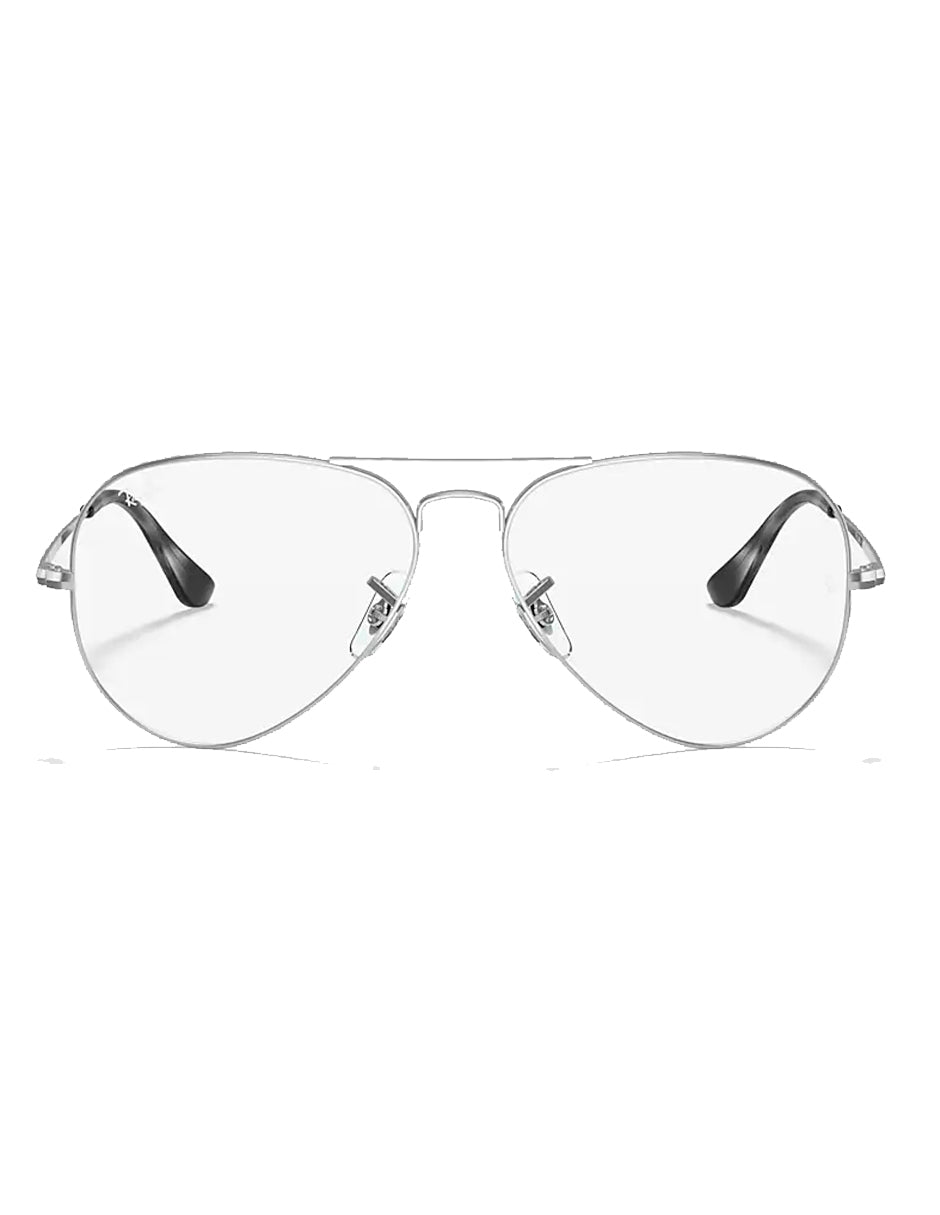 ARMAZON OFTALMICO RAY BAN AVIADOR RB6489 2501 58MM PLATA