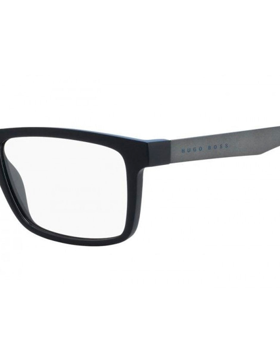 ARMAZON OFTALMICO BOSS 0870 0N2 NEGRO/PLATEADO