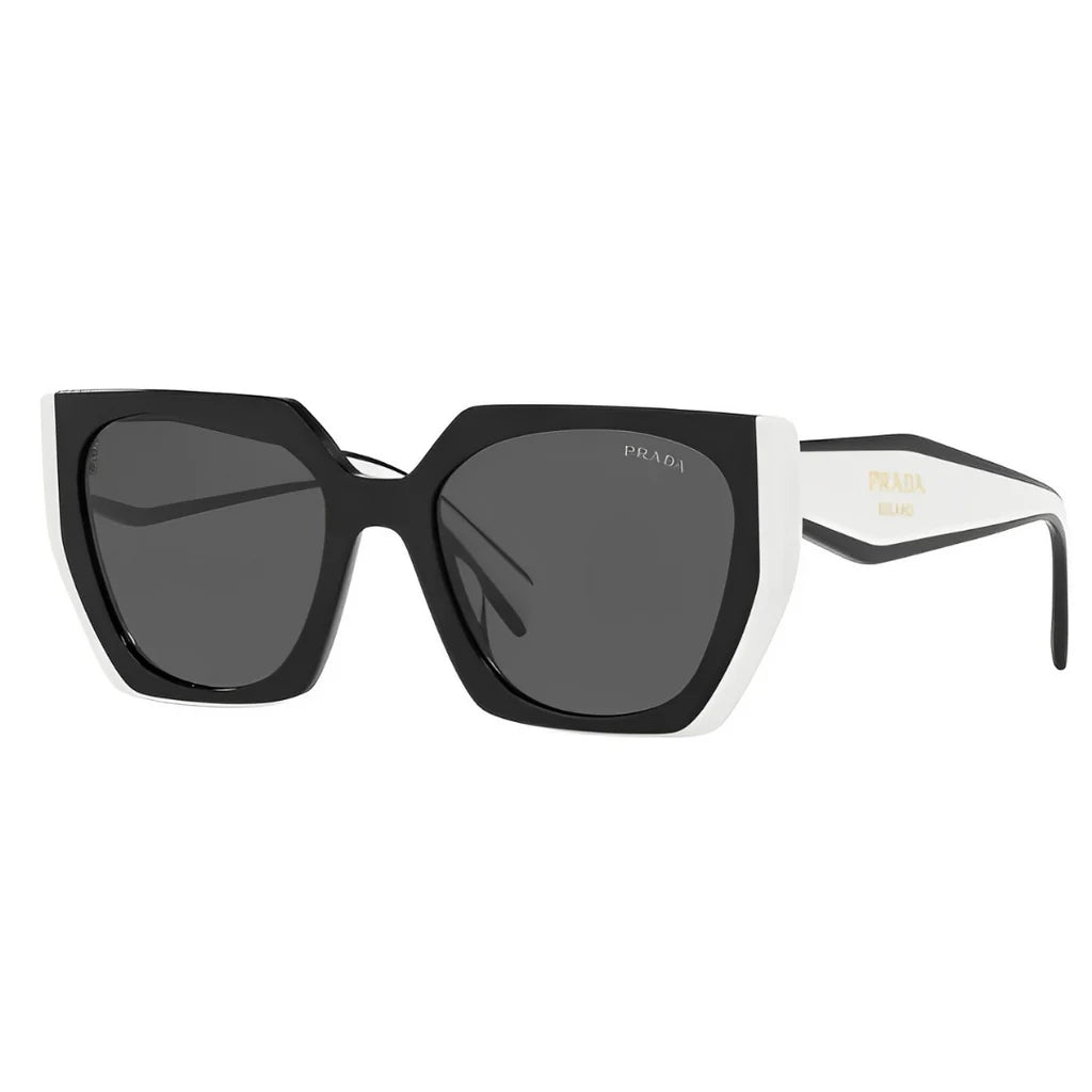 LENTES DE SOL PRADA PR 15WS 09Q-5S0 BLANCO/NEGRO SINGLE LENS