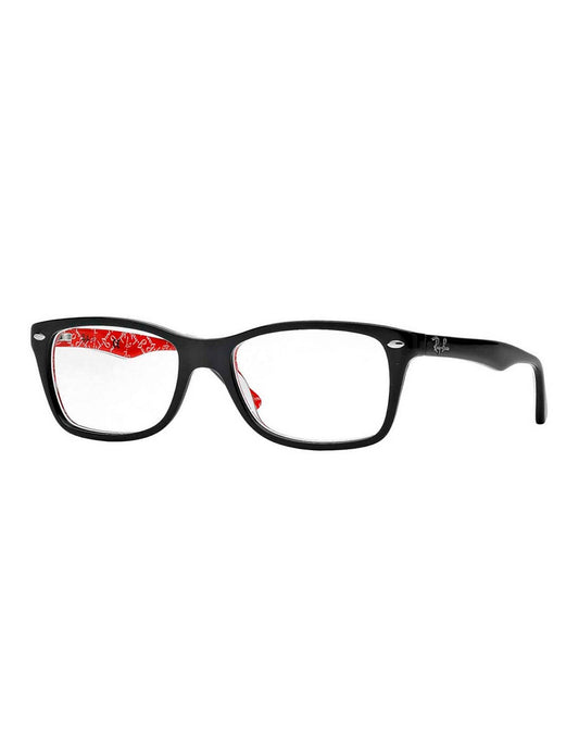 ARMAZON OFTALMICO RAY BAN RB5228 2479 53MM NEGRO INT ROJO