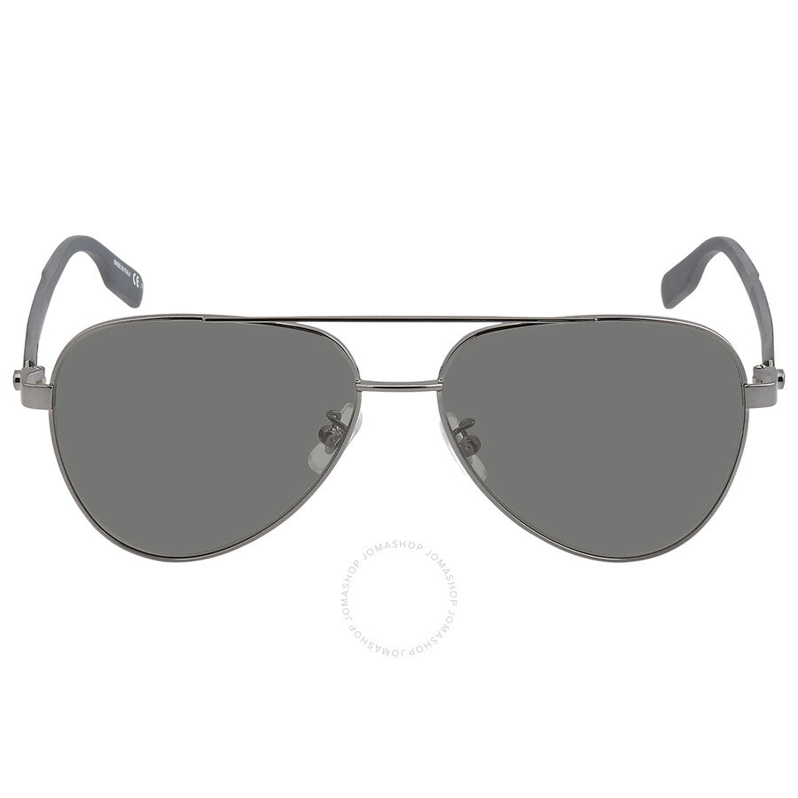 LENTE DE SOL MONT BLANC MB0182S 002 GRIS 59-15-145