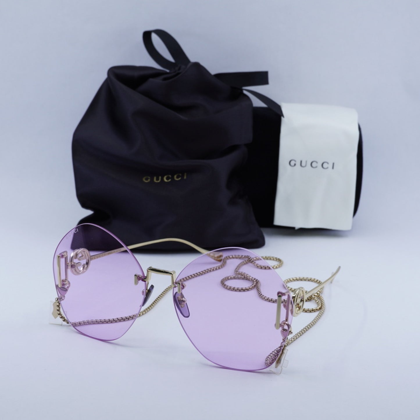 Lentes de Sol Gucci GG1203S 001 65-16-140