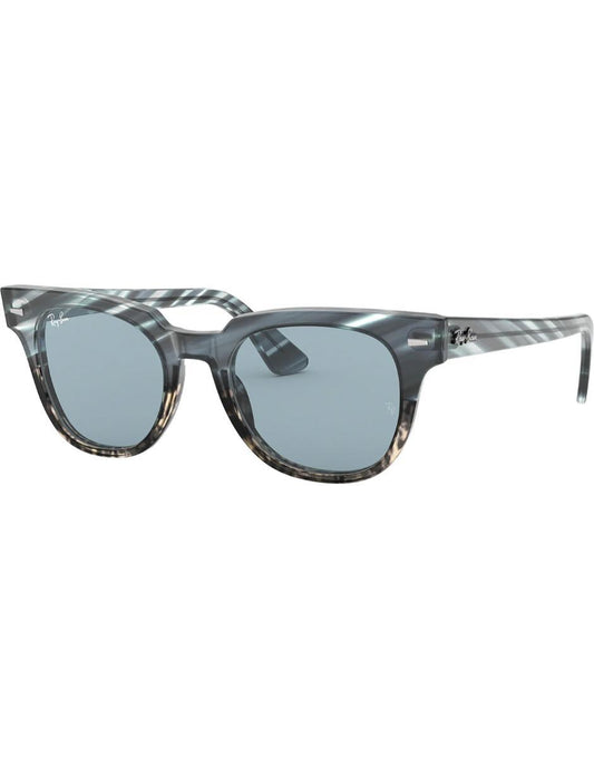 LENTE DE SOL RAY BAN METEOR STRIPED RB2168 125262 50MM AZUL