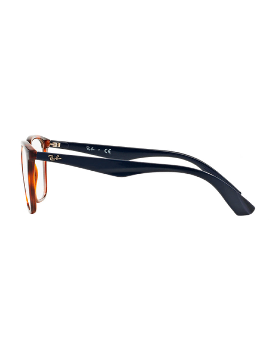 ARMAZON OFTALMICO RAY BAN RB7066 5585 52MM CAREY AZUL