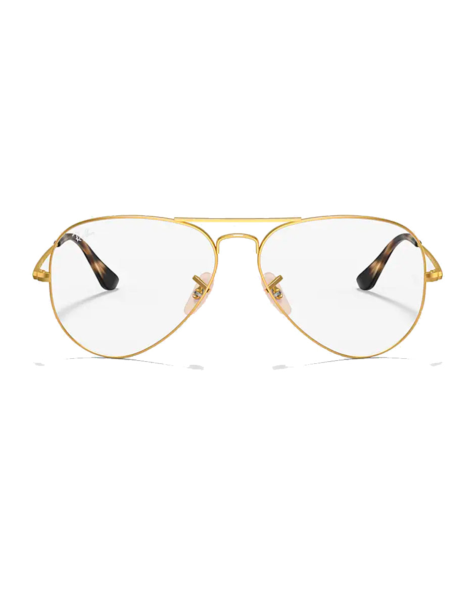 ARMAZON OFTALMICO RAY BAN AVIADOR RB6489 2500 58MM DORADO