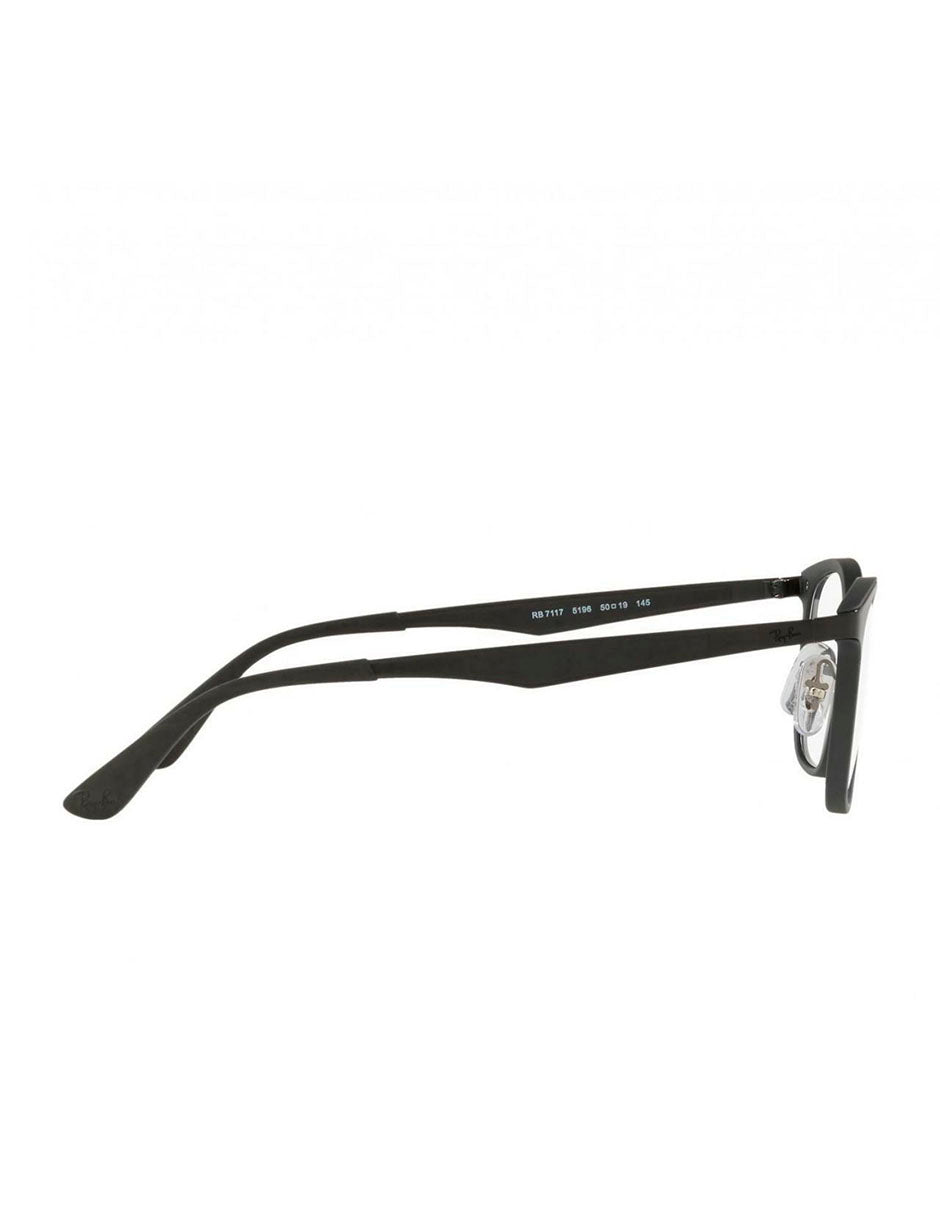 ARMAZON OFTALMICO RAY BAN RB7117 5196 52MM NEGRO