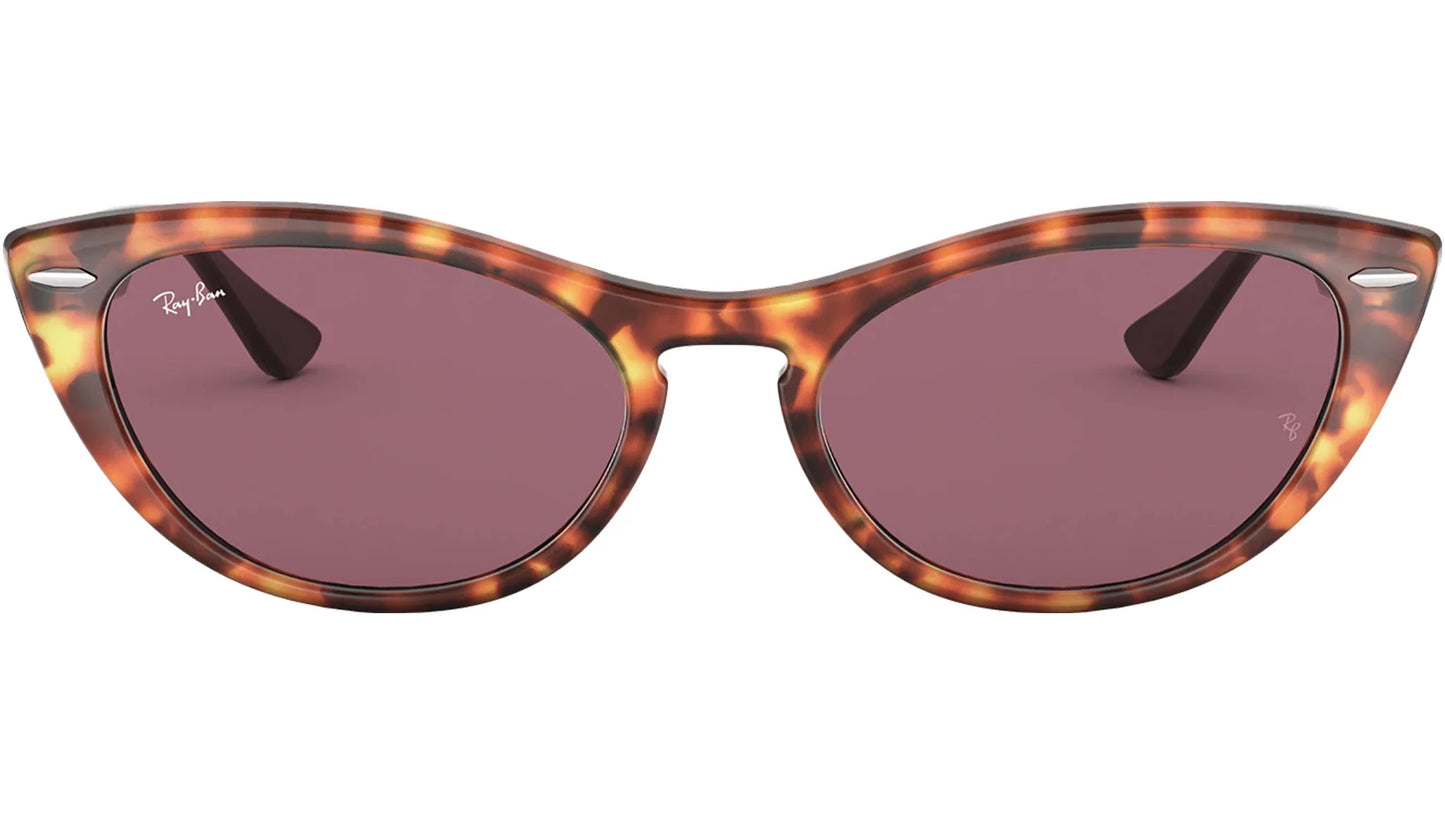 LENTE DE SOL RAY BAN NINA RB4314N 1249U0 54MM CAREY ROJO