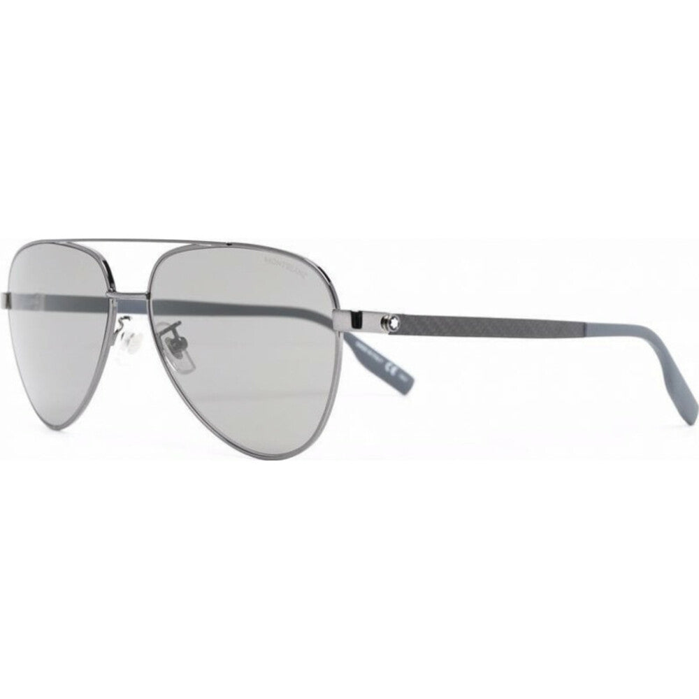 LENTE DE SOL MONT BLANC MB0182S 002 GRIS 59-15-145