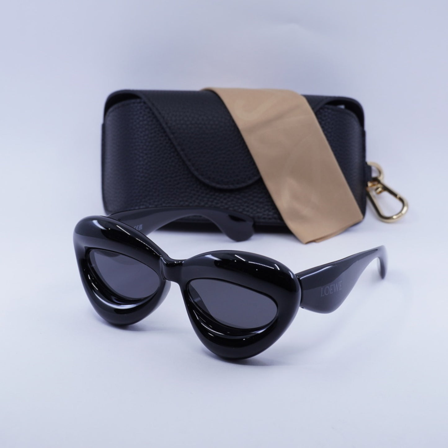 Lentes de Sol Loewe LW40097I 01A 55-16-145