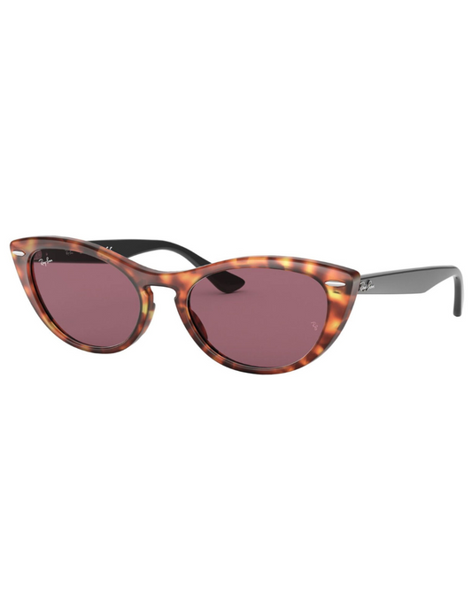 LENTE DE SOL RAY BAN NINA RB4314N 1249U0 54MM CAREY ROJO