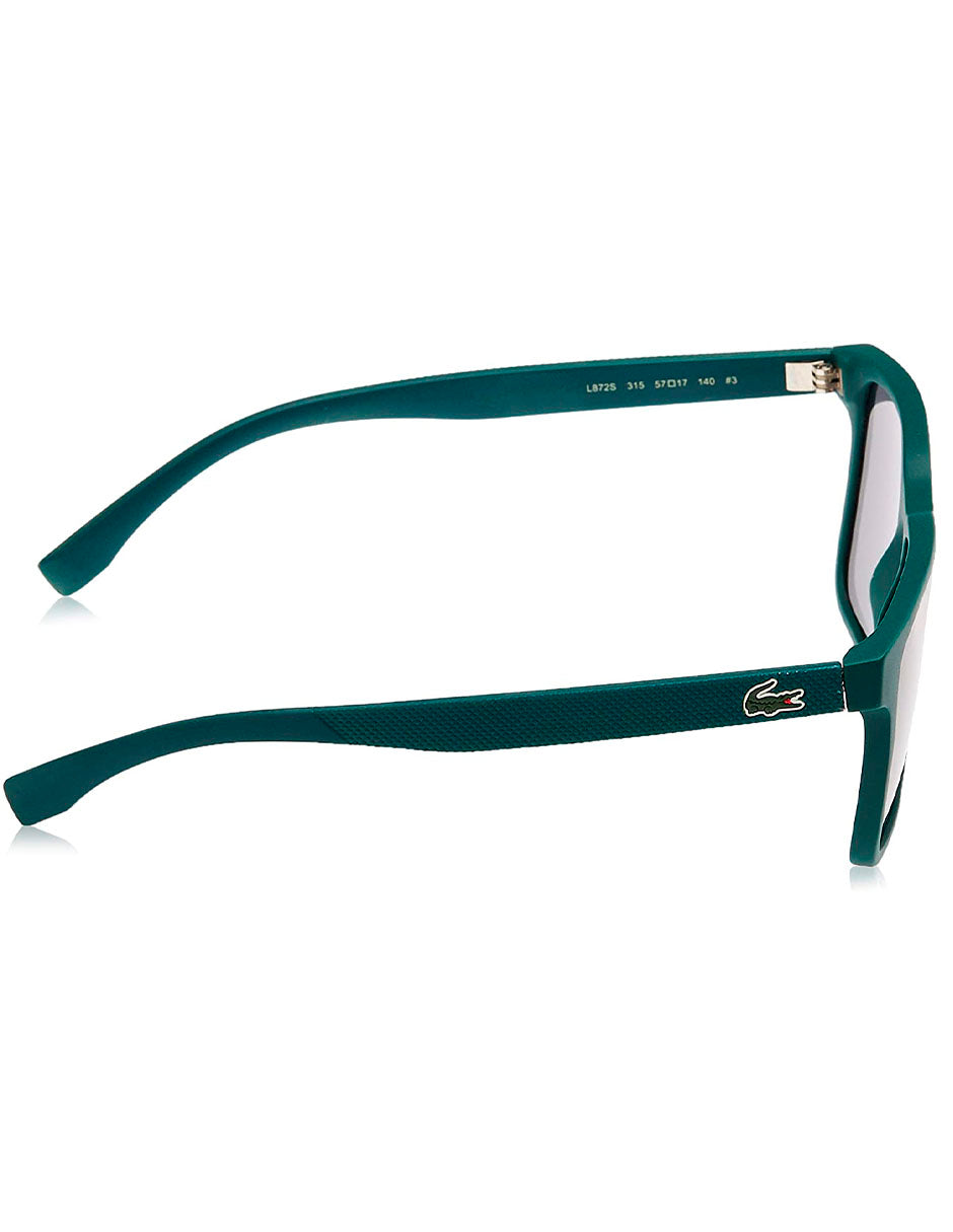 LENTE DE SOL LACOSTE L872S 315 57MM VERDE MATE