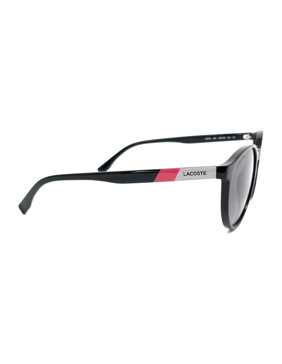 LENTE DE SOL LACOSTE L874S 001 52MM NEGRO