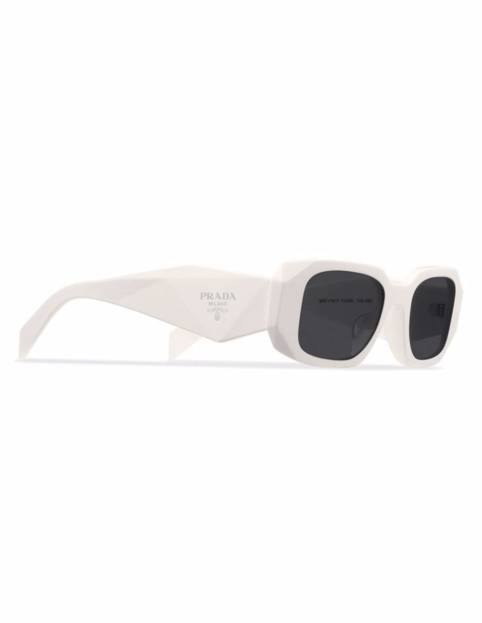 LENTES DE SOL PRADA SPR 17WF 142-5S0 BLANCO SINGLE LENS