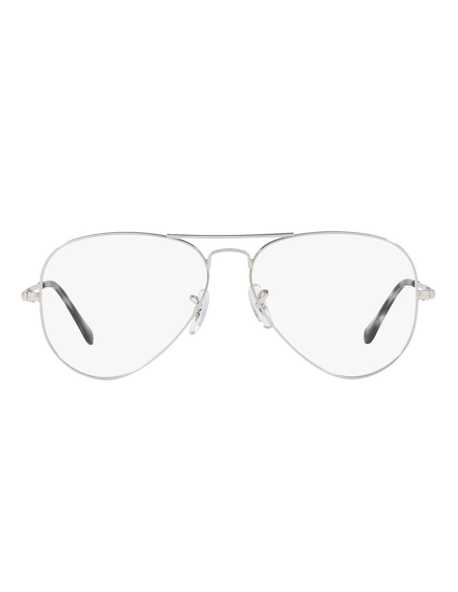 ARMAZÓN OFTÁLMICO RAY BAN AVIADOR RB6489 2501 58MM PLATA