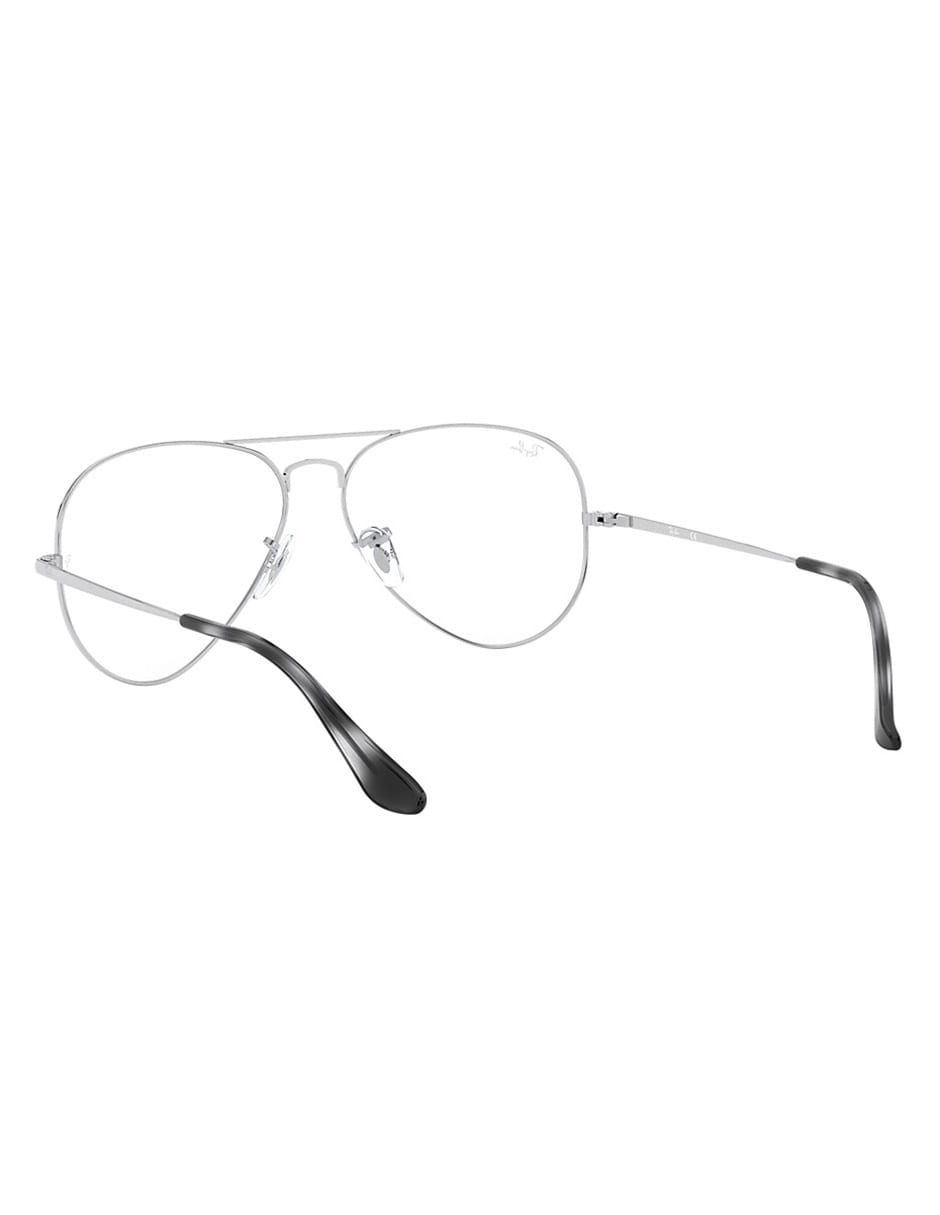 ARMAZÓN OFTÁLMICO RAY BAN AVIADOR RB6489 2501 58MM PLATA