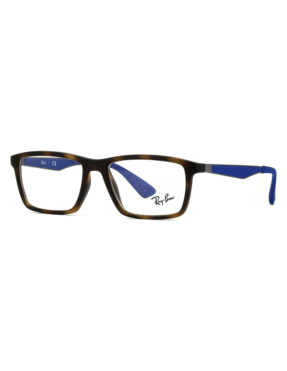 ARMAZÓN OFTÁLMICO RAY BAN RB7056 5645 55MM CAREY AZUL