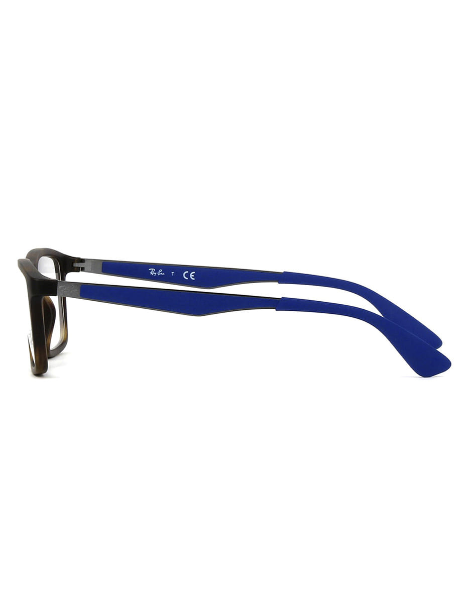 ARMAZÓN OFTÁLMICO RAY BAN RB7056 5645 55MM CAREY AZUL