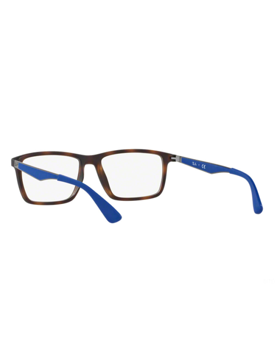 ARMAZÓN OFTÁLMICO RAY BAN RB7056 5645 55MM CAREY AZUL