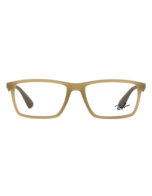 ARMAZÓN OFTÁLMICO RAY BAN RB7056 5646 53MM CREMA, CAFE