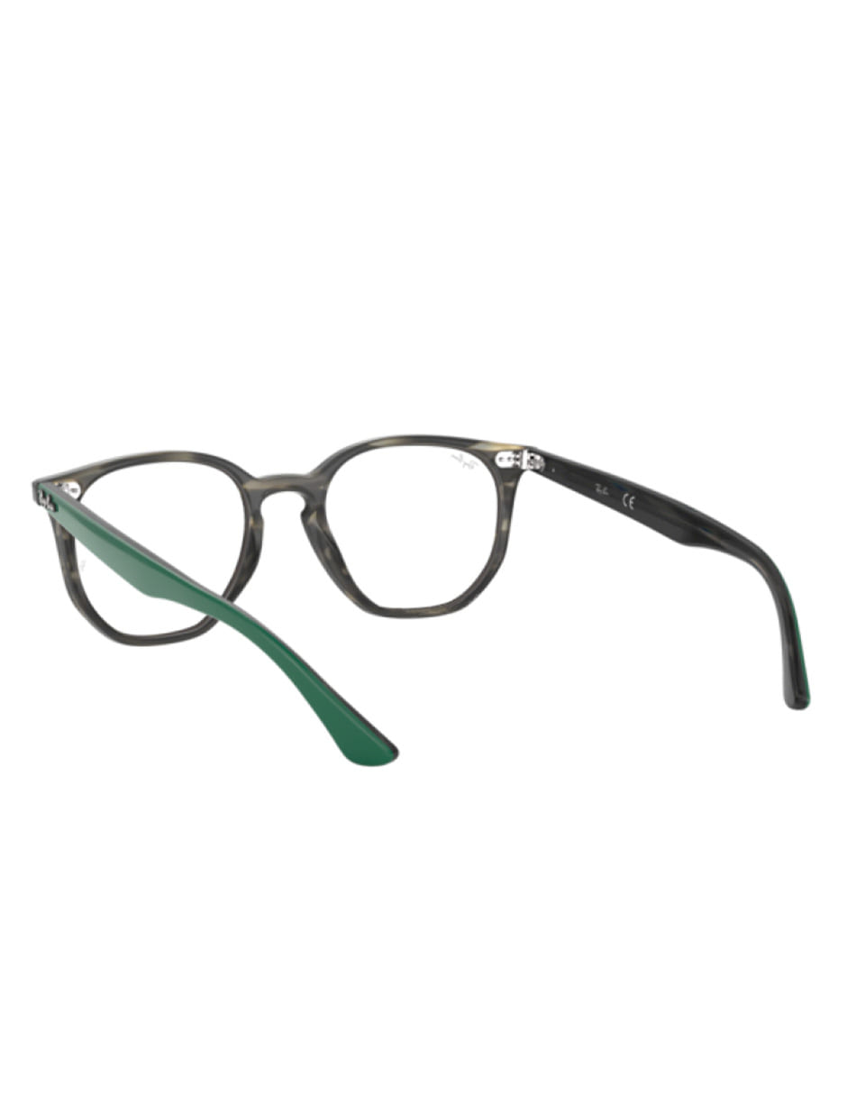 ARMAZÓN OFTÁLMICO RAY BAN RB7151F 5800 52MM VERDE GRIS