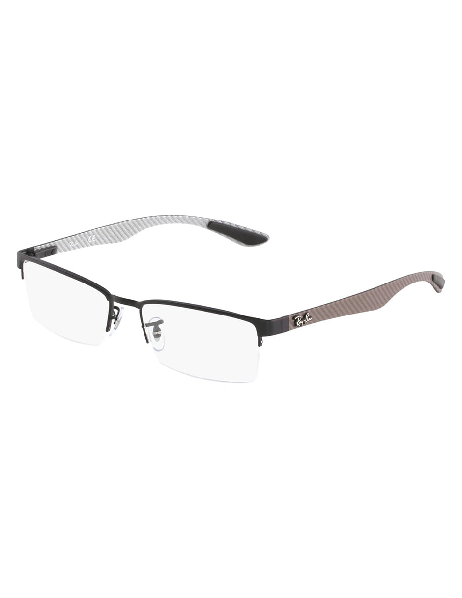 ARMAZÓN OFTÁLMICO RAY BAN FIBRA DE CARBONO RB8412 2503 52MM GRIS