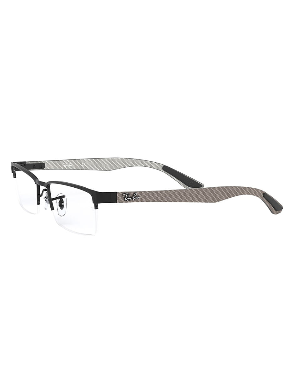 ARMAZÓN OFTÁLMICO RAY BAN FIBRA DE CARBONO RB8412 2503 52MM GRIS