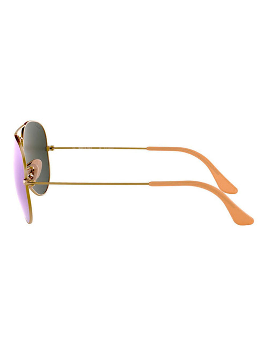 LENTE DE SOL RAY BAN RB3025 167 1R 58MM BRONCE CON LILA