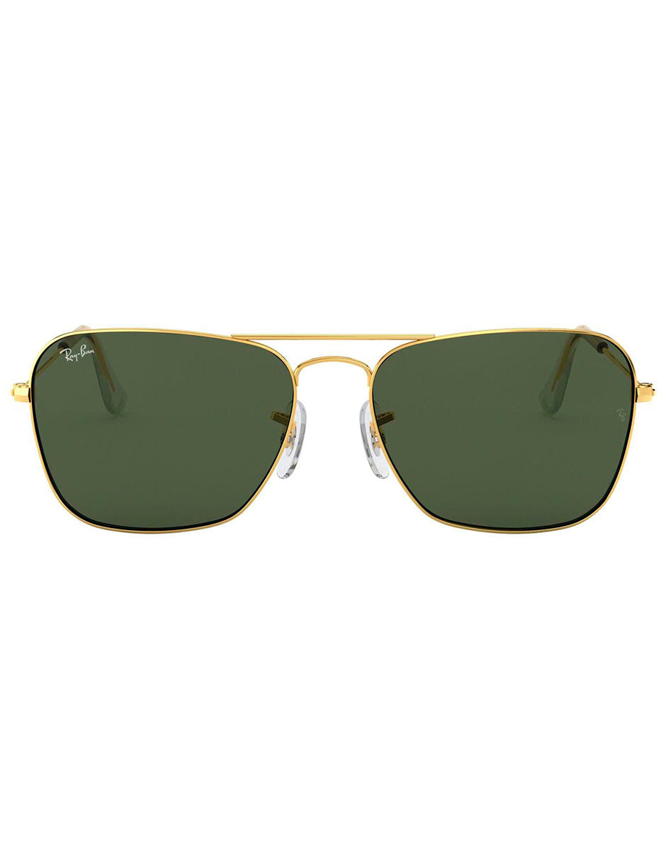 LENTE DE SOL RAY BAN RB3136 001 58MM DORADO / LENTE VERDE OSCURO