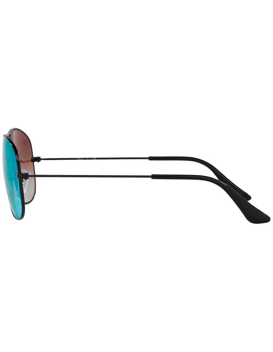 LENTE DE SOL RAY BAN RB3362 002 4J 59MM NEGRO VERDE DEGRADADO
