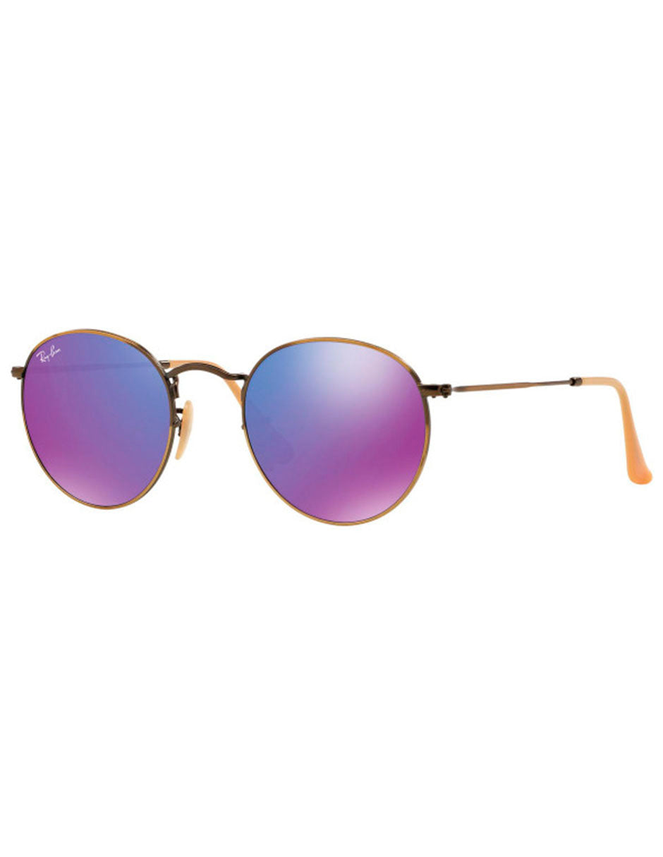 LENTE DE SOL RAY BAN RB3447 167/1M 50MM MORADO/DORADO