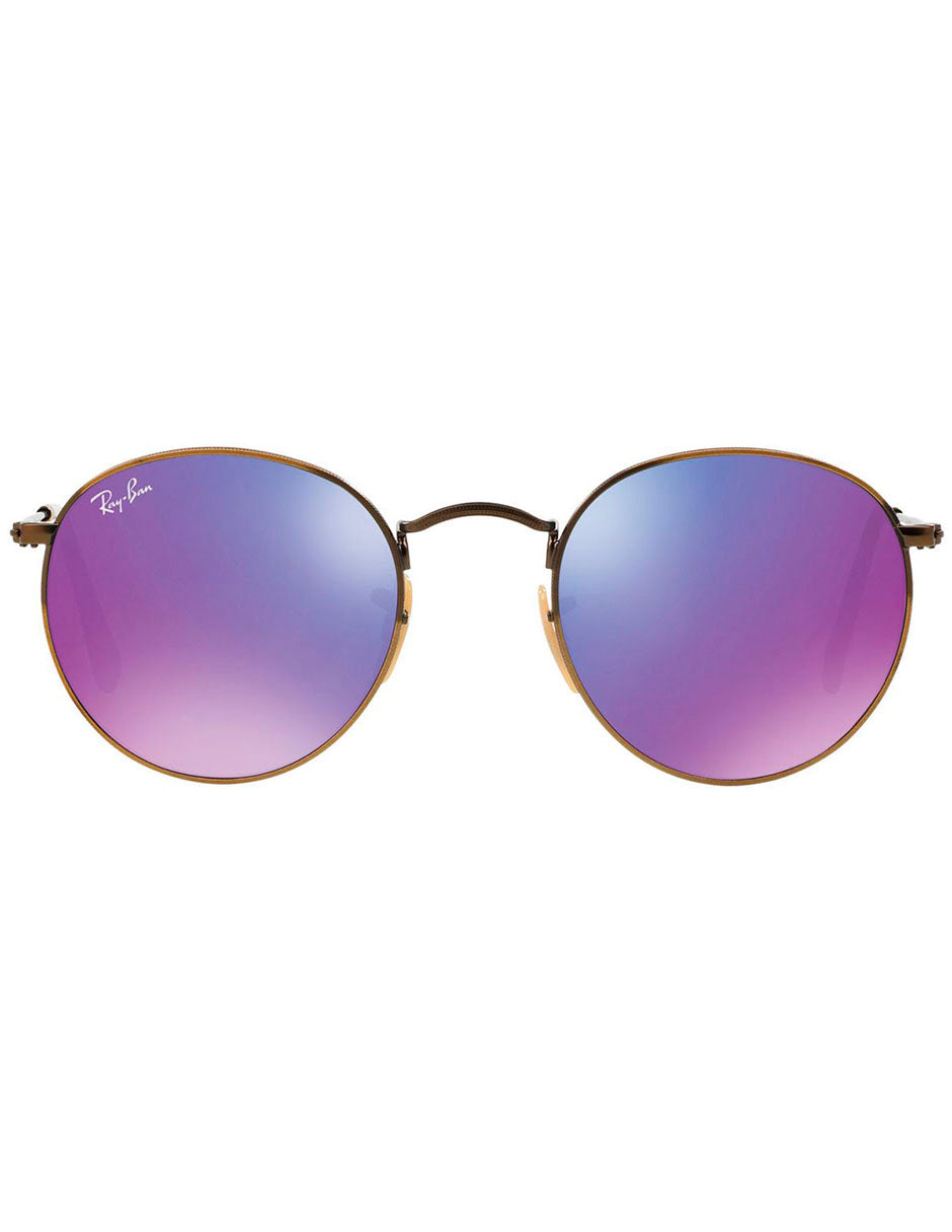 LENTE DE SOL RAY BAN RB3447 167/1M 50MM MORADO/DORADO