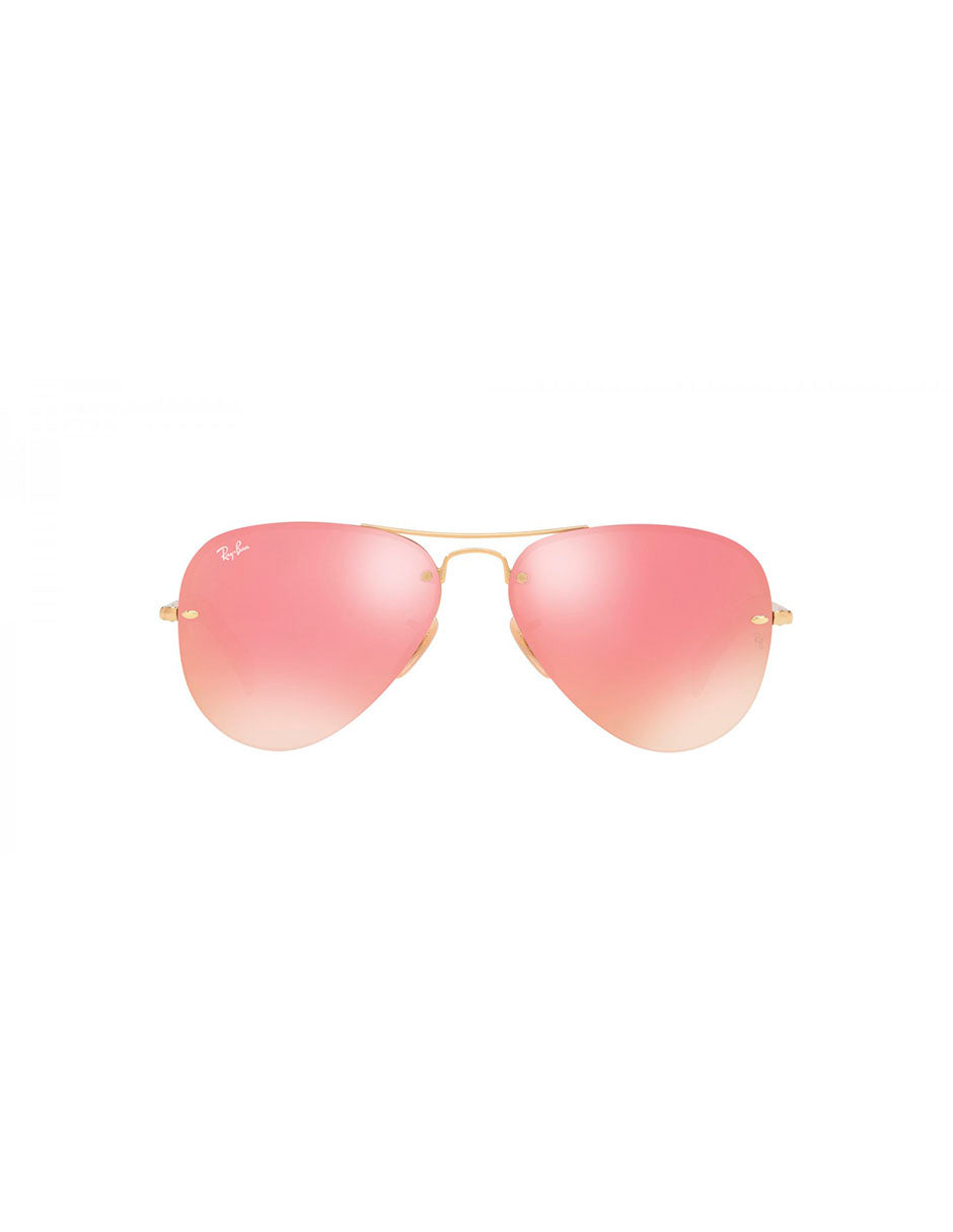 LENTE DE SOL RAY BAN RB3449 001/E4 59MM ROSA
