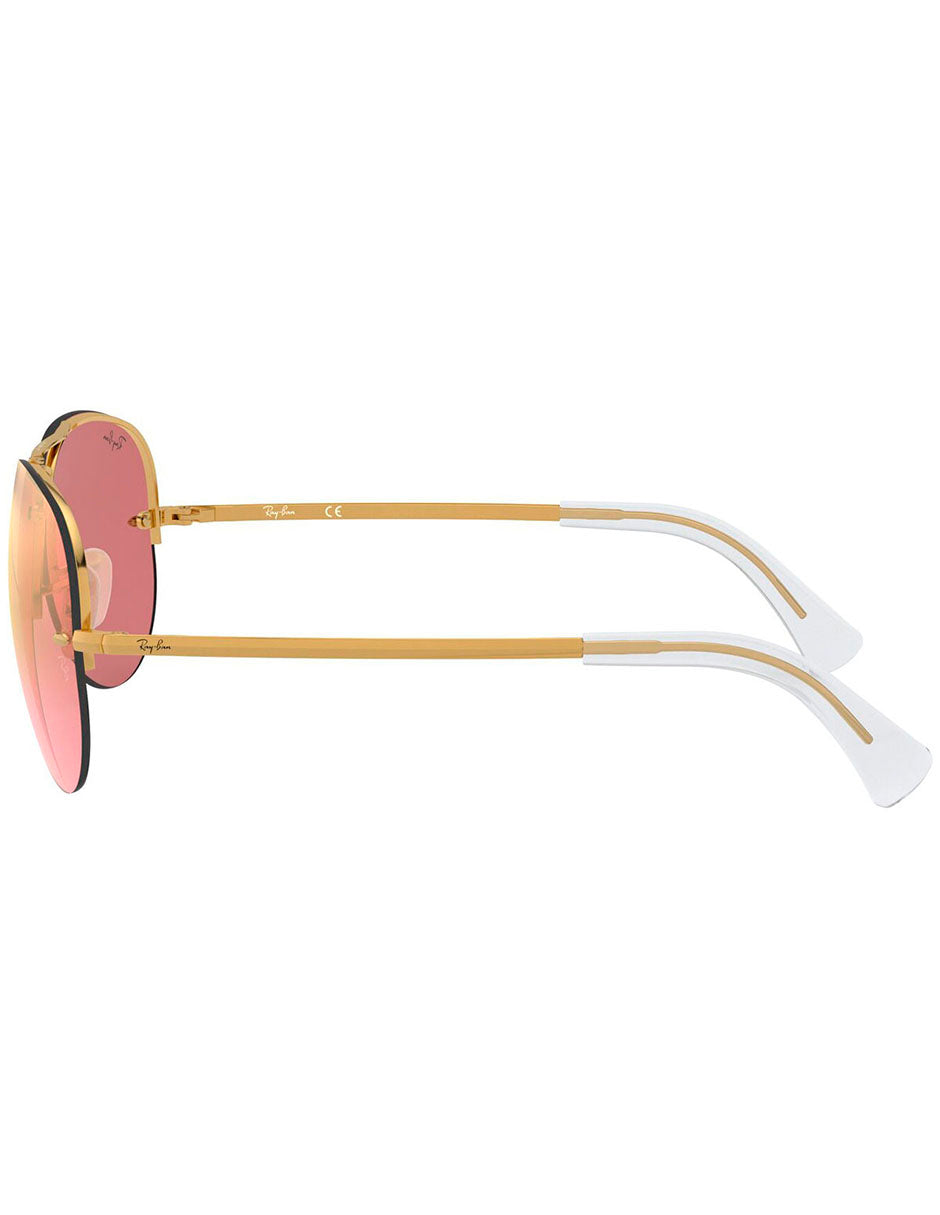 LENTE DE SOL RAY BAN RB3449 001/E4 59MM ROSA