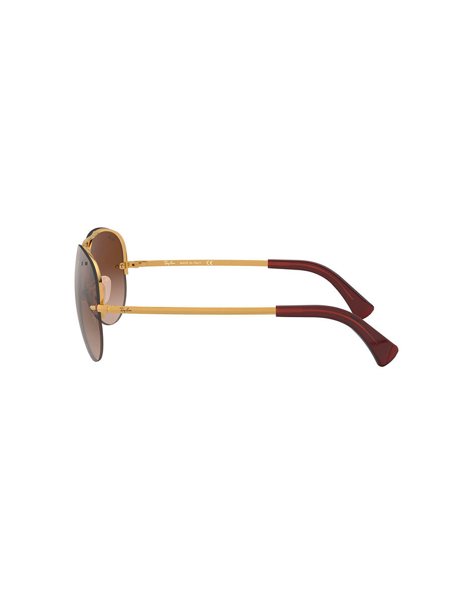 LENTE DE SOL RAY BAN RB3449 001/13 59MM CAFE