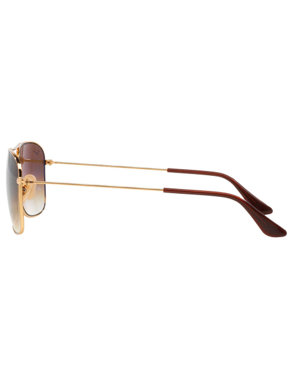 LENTE DE SOL RAY BAN RB3477 001/51 59MM DORADO/CAFE