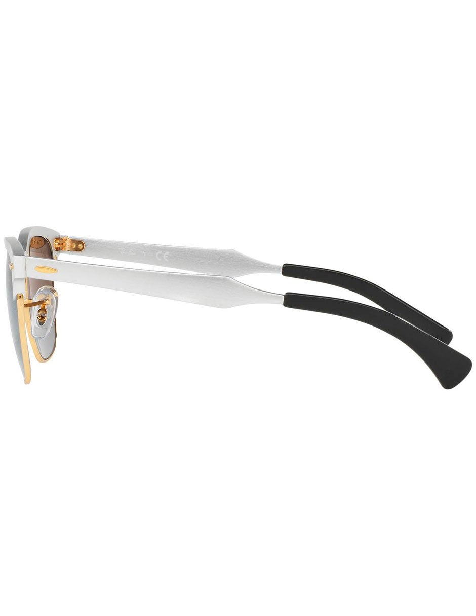 LENTE DE SOL RAY BAN RB3507 137/9J 51MM PLATA / VERDE